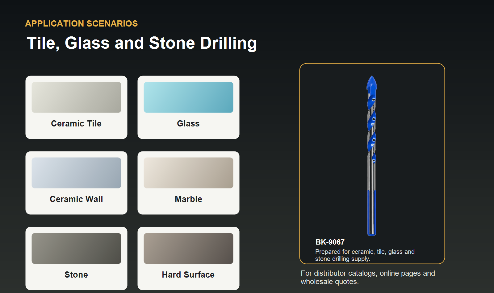 BK-9067 application materials
