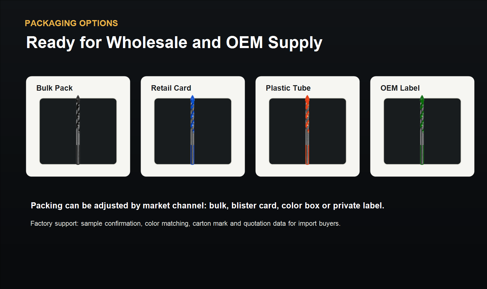BK-9067 packaging options