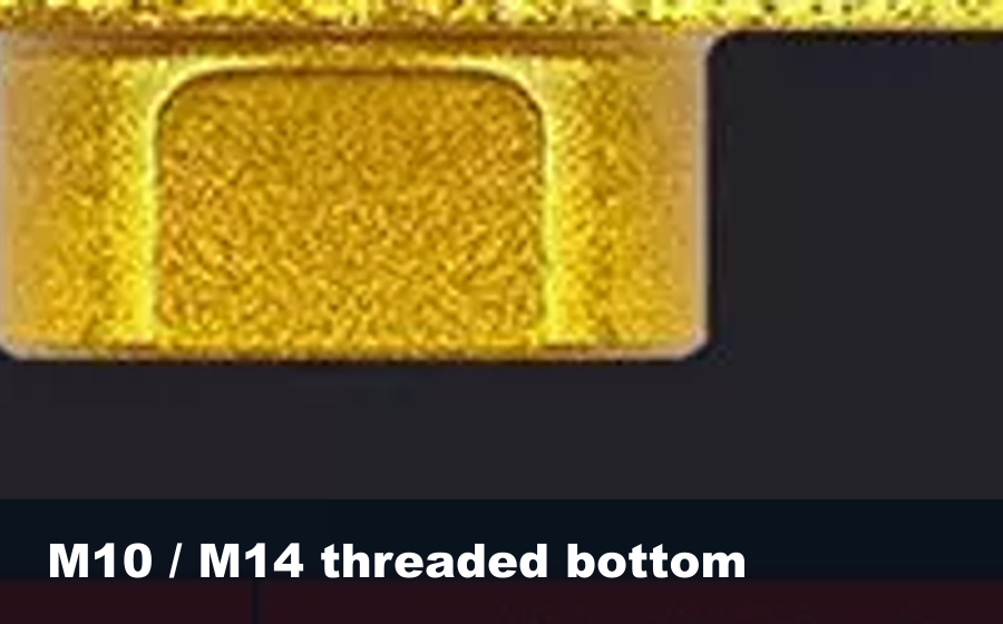 BK-9073 anti-slip shank close up