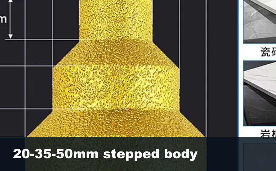 BK-9073 multi-layer conical body close up