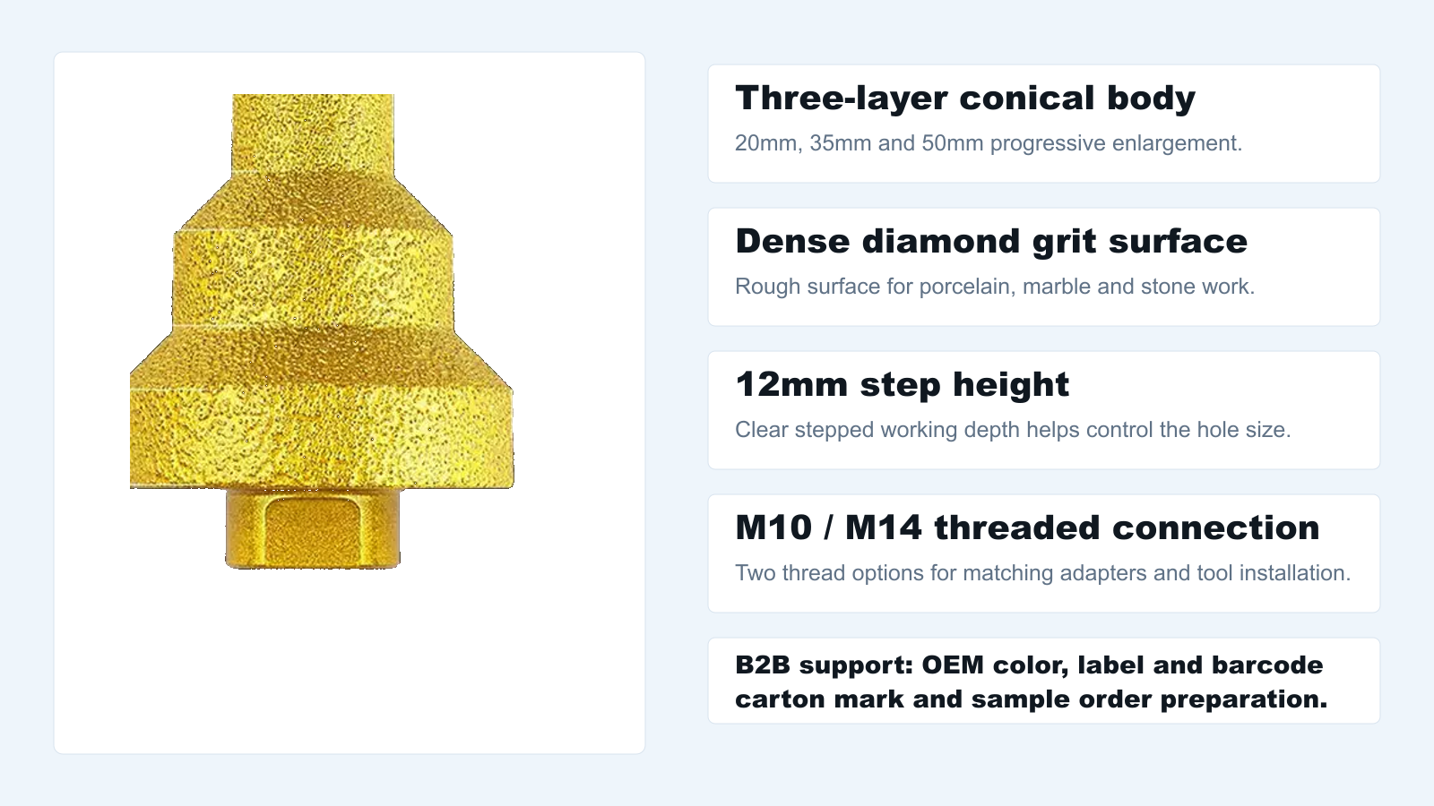 BK-9073 product structure detail display