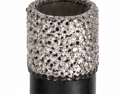 BK-9075 vacuum-brazed diamond grit close-up