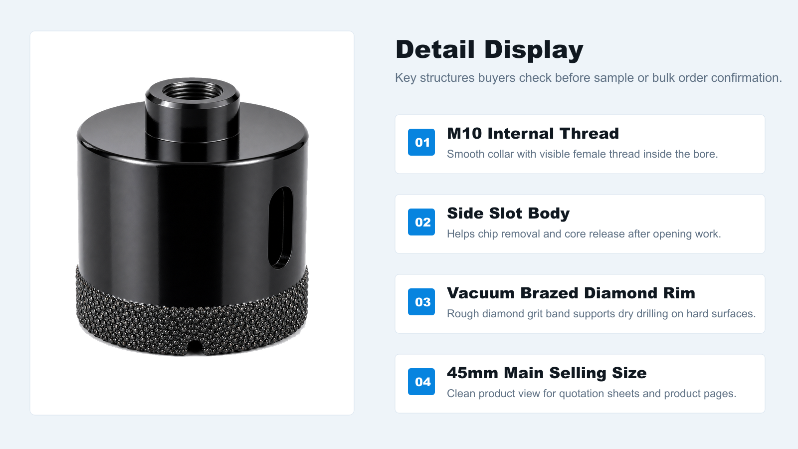 BK-9076 product structure overview