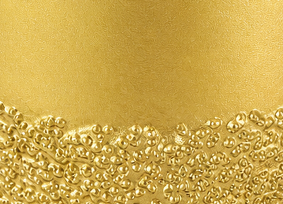 Vacuum-brazed diamond cutting rim close-up