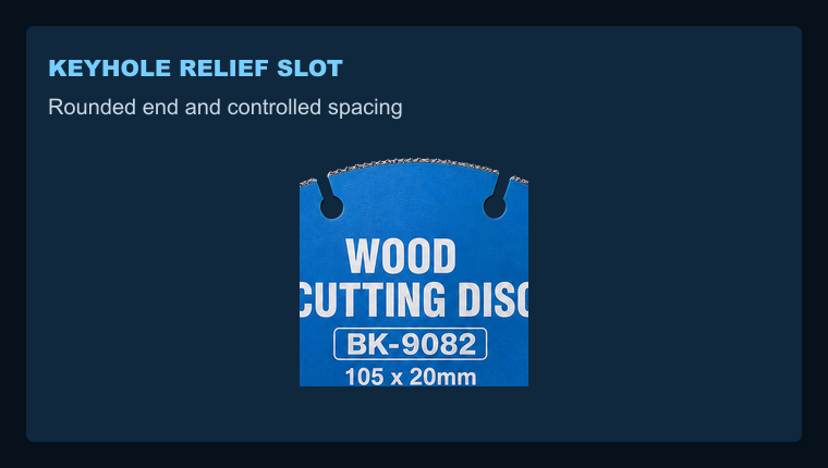 BK-9082 keyhole expansion slot