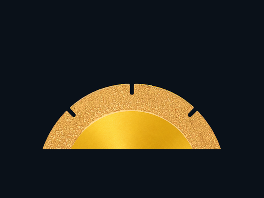 BK-9087 vacuum-brazed abrasive working face